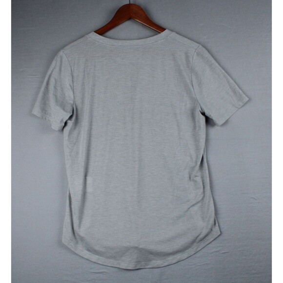 Emory University Under Armour Womens Light Gray Shirt Size S School Spirit Comfy - Picture 2 of 10